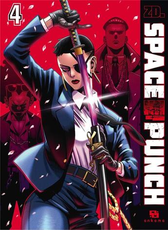 Couverture du livre « Space punch Tome 4 » de Zd. aux éditions Ankama