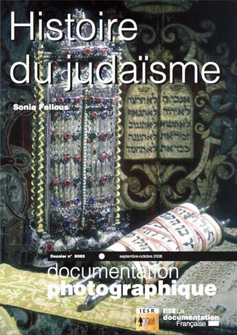 Couverture du livre « Histoire du judaisme » de Sonia Fellous aux éditions Cnrs