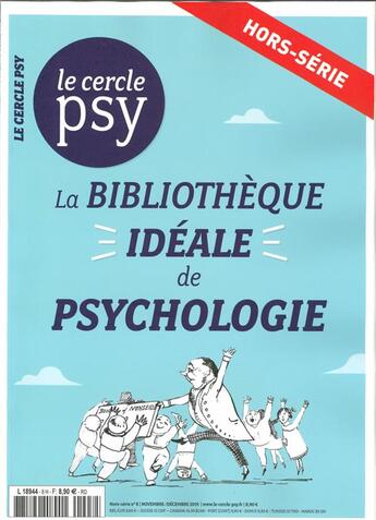 Couverture du livre « Le cercle psy n hs n 8 la bibliotheque ideale de la psychologie - octobre 2019 » de  aux éditions Sciences Humaines