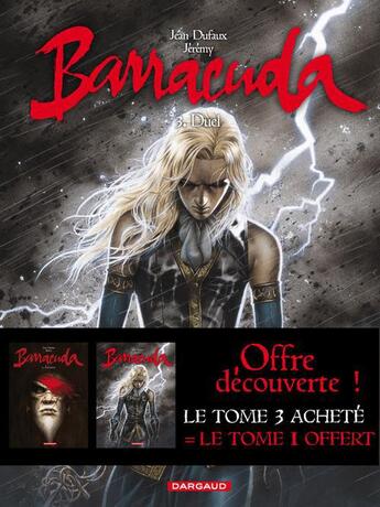 Couverture du livre « Barracuda T.3 ; duel » de Jean Dufaux et Jeremy Petiqueux aux éditions Dargaud