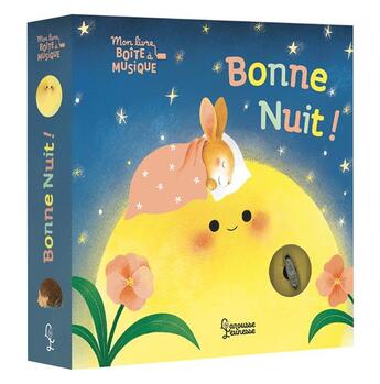 Couverture du livre « Mon livre boîte à musique : bonne nuit ! » de Rachel Qiuqi aux éditions Larousse