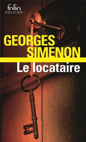 Couverture du livre « Le locataire » de Georges Simenon aux éditions Folio