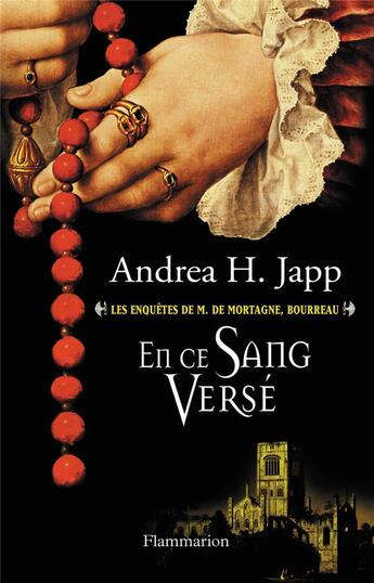 Couverture du livre « En ce sang versé » de Andrea H. Japp aux éditions Flammarion