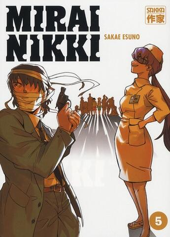 Couverture du livre « Mirai Nikki ; le journal du futur Tome 5 » de Sakae Esuno aux éditions Casterman