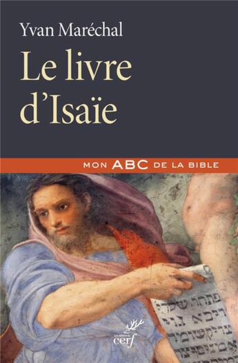 Couverture du livre « Le livre d'Isaïe » de Yvan Marechal aux éditions Cerf