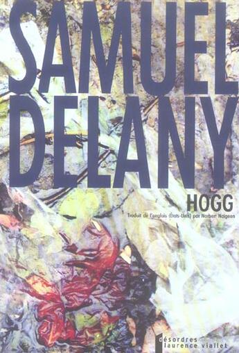 Couverture du livre « Hogg » de R Delany S aux éditions Rocher