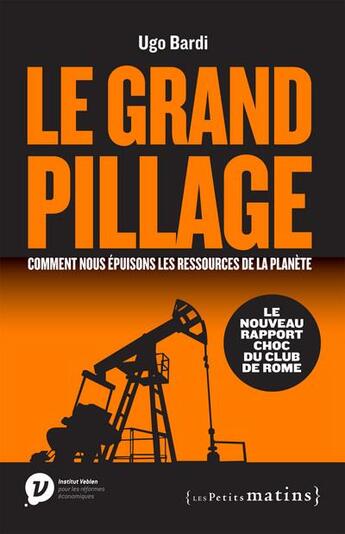 Couverture du livre « Le grand pillage ; comment nous épuisons les ressources de la planète » de Hugo Bardi aux éditions Les Petits Matins