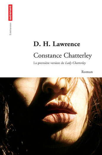 Couverture du livre « Constance chatterley » de David-Herbert Lawrence aux éditions Autrement