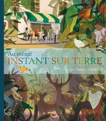 Couverture du livre « Au même instant sur terre » de Thomas Hegbrook aux éditions Piccolia