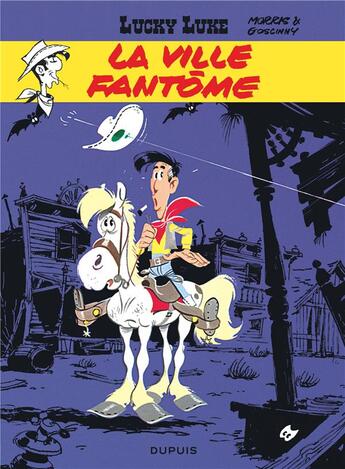 Couverture du livre « Lucky Luke Tome 25 : la ville fantôme » de Rene Goscinny et Morris aux éditions Dupuis