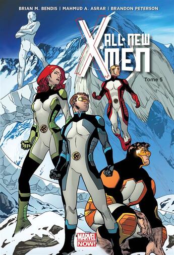 Couverture du livre « X-Men t.5 » de Mahmud Asrar et Brandon Peterson et Brian Michael Bendis aux éditions Panini