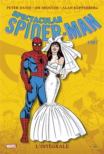 Couverture du livre « Spectacular Spider-Man : Intégrale vol.48 : 1987 » de David Peter et David Michelinie aux éditions Panini