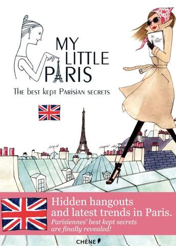 Couverture du livre « The best kept parisian secrets » de  aux éditions Chene