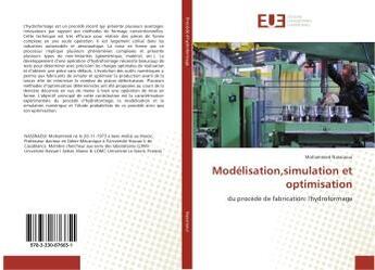 Couverture du livre « Modelisation,simulation et optimisation » de Nassraoui Mohammed aux éditions Editions Universitaires Europeennes