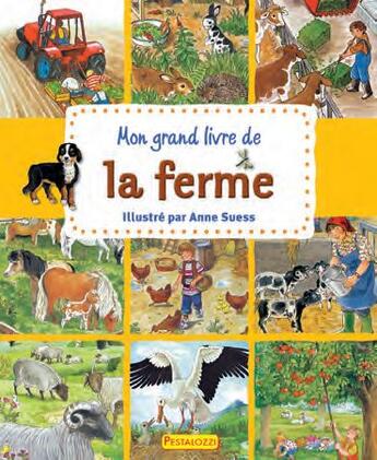 Couverture du livre « Mon grand livre de la ferme » de  aux éditions Ngv