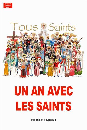 Couverture du livre « Un an avec les saints » de Thierry Fourchaud aux éditions La Bonne Nouvelle