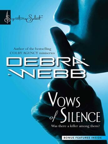 Couverture du livre « Vows of Silence (Mills & Boon M&B) » de Debra Webb aux éditions Mills & Boon Series