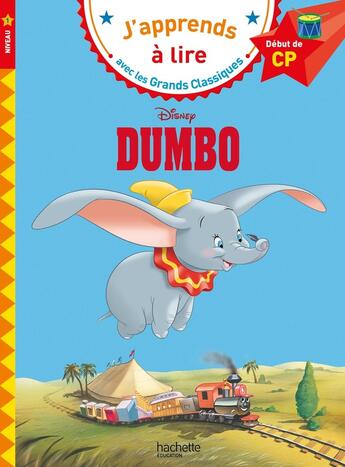 Couverture du livre « Dumbo cp niveau 1 » de Isabelle Albertin aux éditions Hachette Education