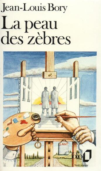 Couverture du livre « La peau des zèbres » de Jean-Louis Bory aux éditions Folio