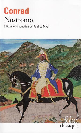 Couverture du livre « Nostromo » de Joseph Conrad aux éditions Folio