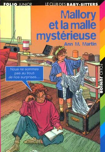 Couverture du livre « Le Club des Baby-Sitters Tome 29 : Mallory et la malle mystérieuse » de Ann M. Martin aux éditions Gallimard-jeunesse