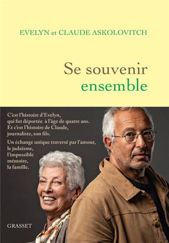 Couverture du livre « Se souvenir ensemble » de Claude Askolovitch et Evelyn Askolovitch aux éditions Grasset