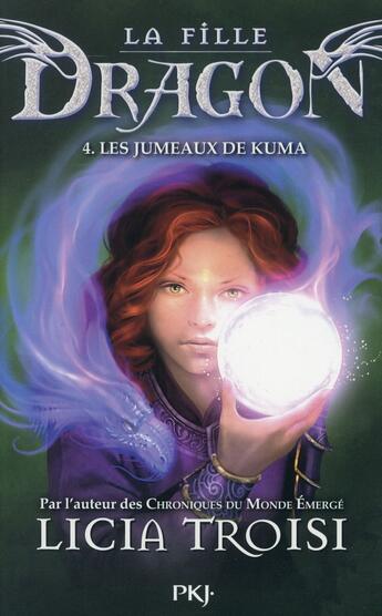 Couverture du livre « La fille dragon Tome 4 ; les jumeaux de Kuma » de Licia Troisi aux éditions Pocket Jeunesse