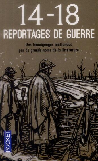 Couverture du livre « Reportages de guerre ; 14-18 » de  aux éditions Pocket