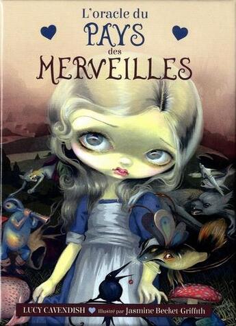 Couverture du livre « L'oracle du pays des merveilles » de Lucy Cavendish et Jasmine Becket-Griffith aux éditions Exergue