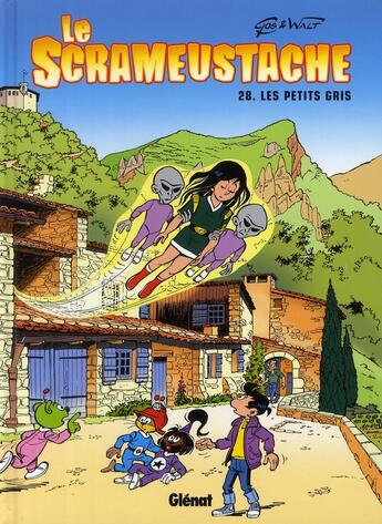 Couverture du livre « Le Scrameustache Tome 28 : les petits gris » de Gos et Walt aux éditions Glenat