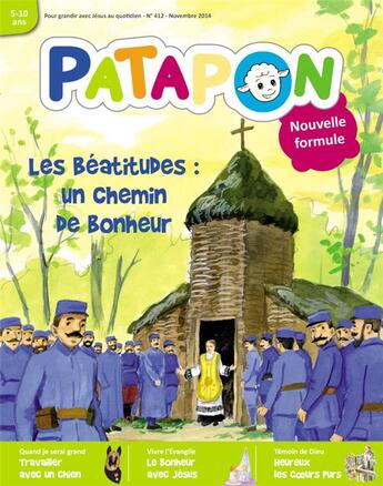 Couverture du livre « Les béatitudes : un chemin de bonheur » de Revue Patapon aux éditions Tequi