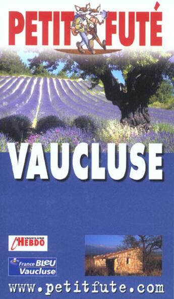 Couverture du livre « Vaucluse 2003, le petit fute (édition 2003) » de Collectif Petit Fute aux éditions Le Petit Fute