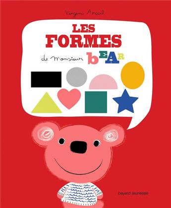 Couverture du livre « Les formes de m. bear » de Virginie Aracil aux éditions Bayard Jeunesse