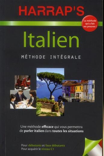 Couverture du livre « Méthode intégrale italien (édition 2011) » de  aux éditions Harrap's