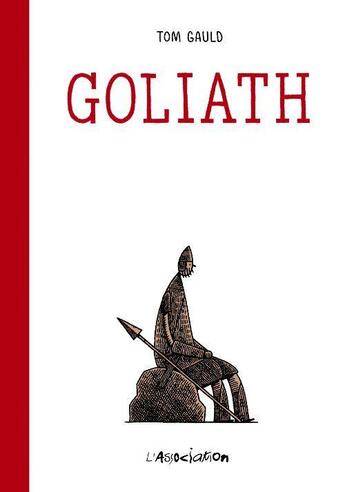 Couverture du livre « Goliath » de Tom Gauld aux éditions L'association