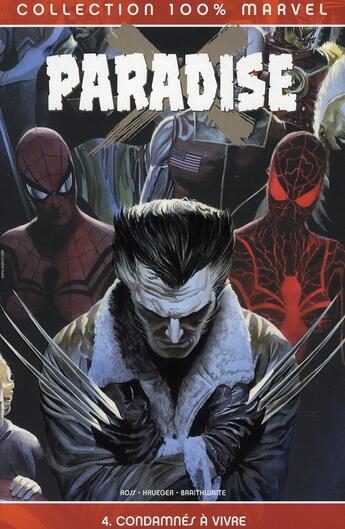 Couverture du livre « Paradise x t.4 ; condamnés à vivre » de Ross-A aux éditions Panini