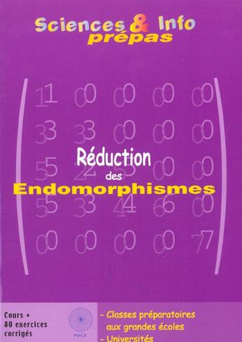 Couverture du livre « Reduction des endomorphismes » de  aux éditions Pole