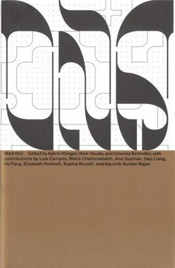 Couverture du livre « Dna #7: making » de Klingan Katrin aux éditions Spector Books