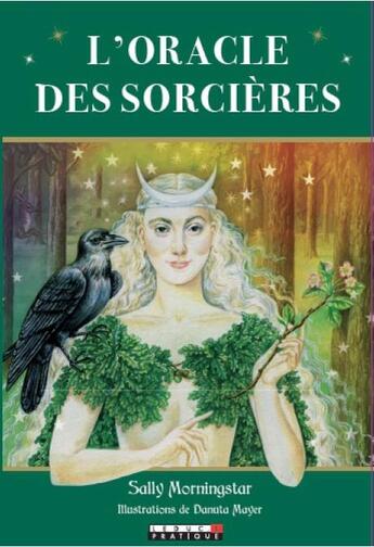 Couverture du livre « L'oracle des sorcières » de Sally Morningstar et Danuta Mayer aux éditions Leduc