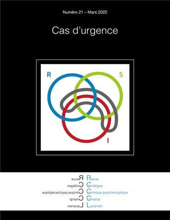 Couverture du livre « Revue des colleges de clinique psychanalytique du champ lacanien n 21 - cas d'urgence » de Staricky Annie aux éditions Hermann