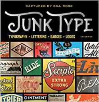 Couverture du livre « Junk type » de Rose Bill aux éditions Rizzoli