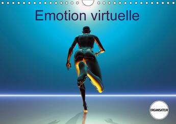 Couverture du livre « Emotion virtuelle calendrier mural 2018 din a4 horizontal - creations imaginaires numeriqu » de Redinard aux éditions Calvendo