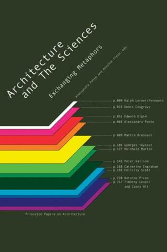 Couverture du livre « Architecture and the sciences » de Antoine Picon aux éditions Princeton Architectural