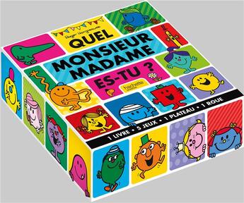 Couverture du livre « Monsieur madame - quel monsieur madame es-tu? ned » de  aux éditions Hachette Jeunesse