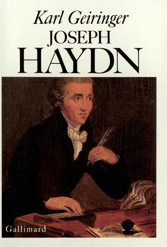 Couverture du livre « Joseph haydn » de Geiringer Karl aux éditions Gallimard