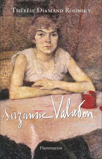 Couverture du livre « Suzanne valadon » de Diamand Rosinsky T. aux éditions Flammarion