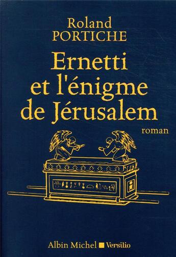 Couverture du livre « La machine Ernetti Tome 2 : Ernetti et l'énigme de Jérusalem » de Roland Portiche aux éditions Albin Michel