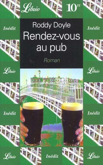 Couverture du livre « Rendez-vous au pub » de Roddy Doyle aux éditions J'ai Lu