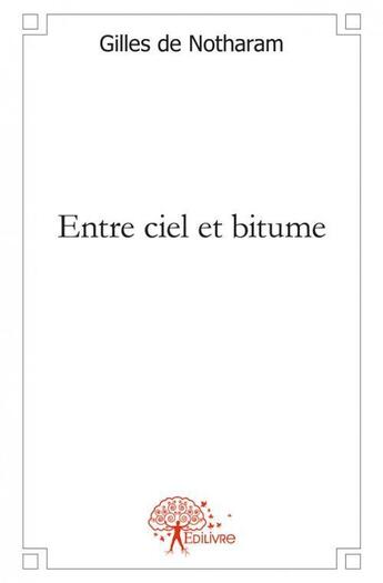 Couverture du livre « Entre ciel et bitume - 42,195 bornes d'un marathon poetique » de De Notharam Gilles aux éditions Edilivre