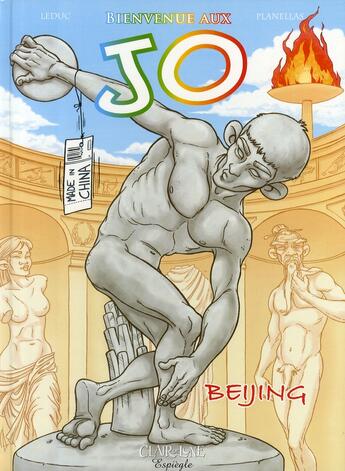 Couverture du livre « Bienvenue aux J.O. t.1 ; Beijing » de Benjamin Leduc aux éditions Clair De Lune